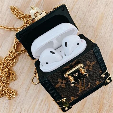 louis vuitton airpod trunk price|louis vuitton airpods case real.